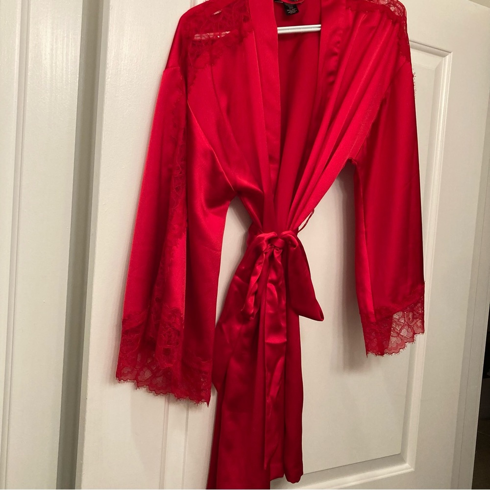 Red Lace Victoria’s Secret Cover Up